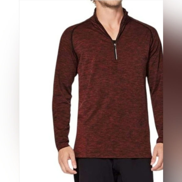 lululemon athletica Other - Men's Lululemon Maroon Quarter-Zip Pullover